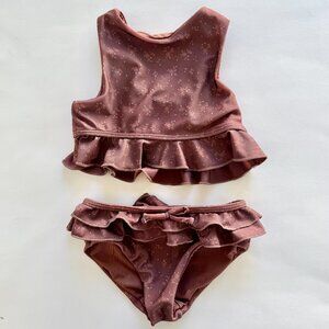 Jamie Kay Charlotte Bikini Set | Ruffle | Abode Rose | 3Y
